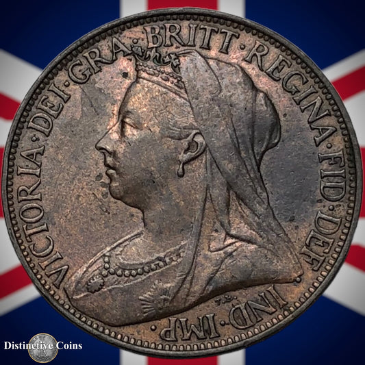 Great Britain 1896 Farthing 1/4d GB4429