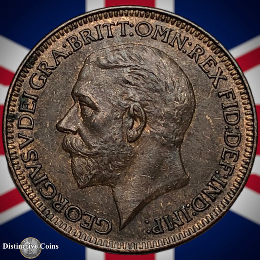 Great Britain 1926 Farthing 1/4d GB4835