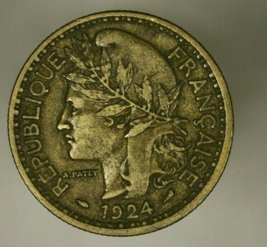 Togo  2 Francs 1924  XF-   A971