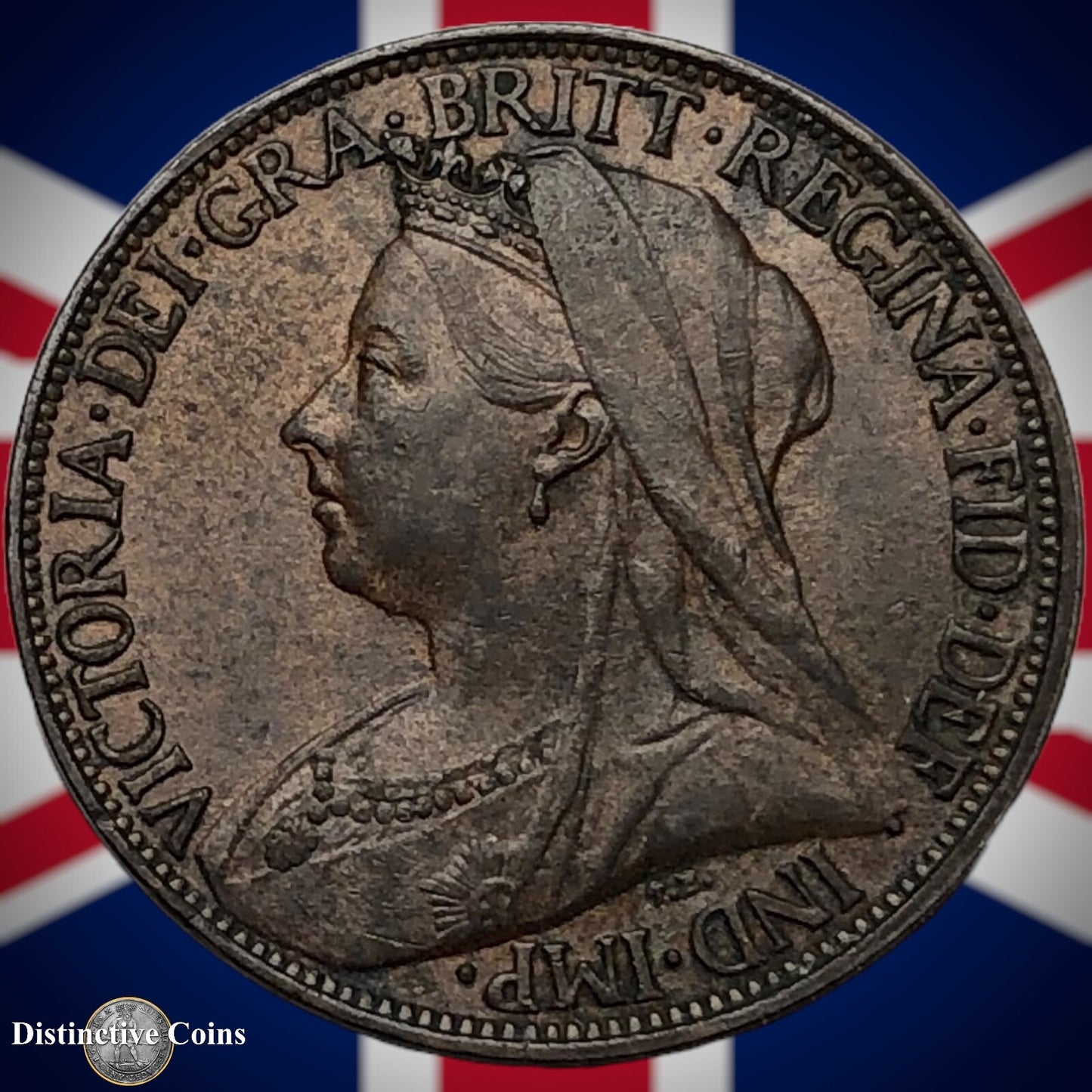 Great Britain 1901 Farthing 1/4d GB4482