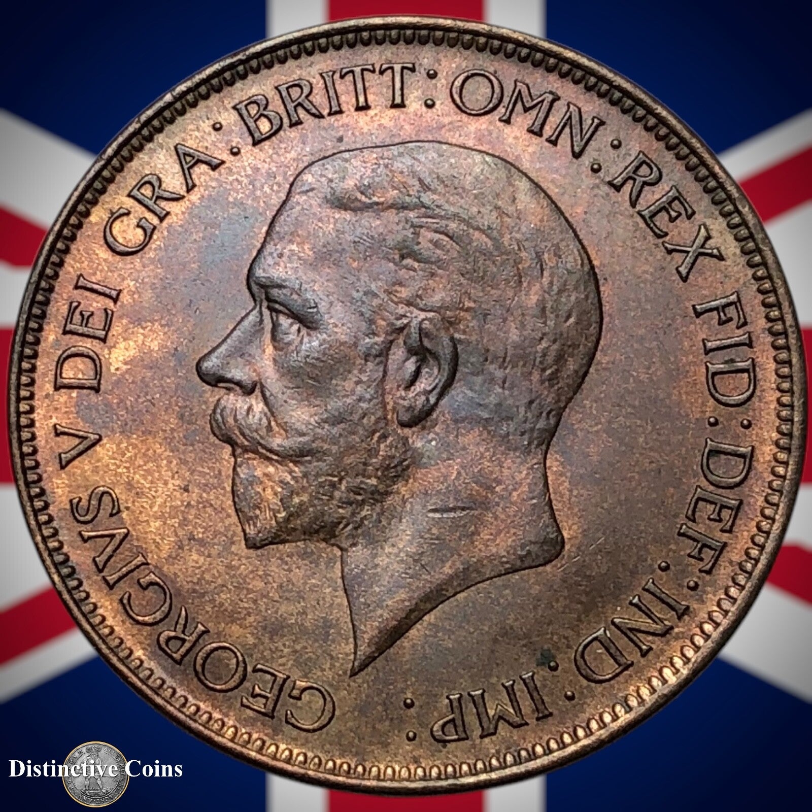 Great Britain 1929 Penny 1d GB7101