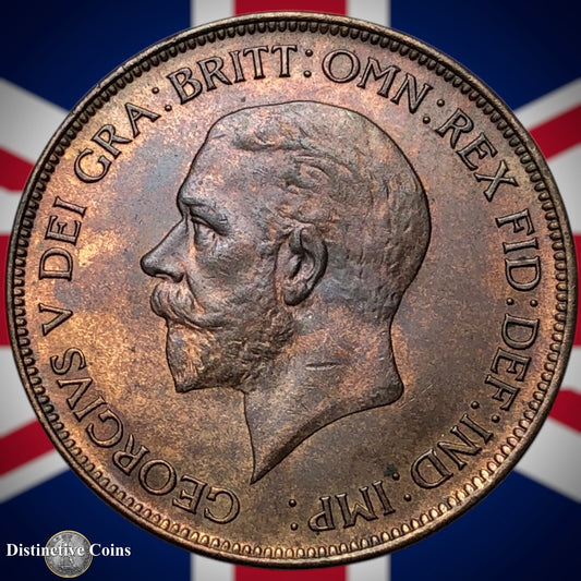 Great Britain 1929 Penny 1d GB7101