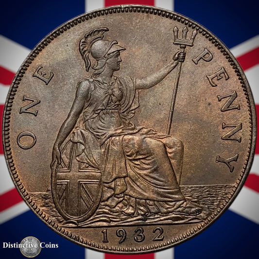Great Britain 1932 Penny 1d GB7150