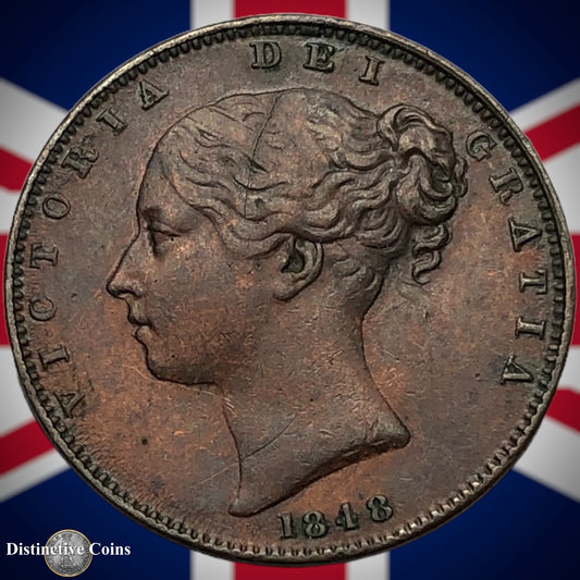 Great Britain 1848 Farthing 1/4d GB3432