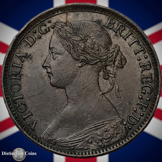 Great Britain 1873 Farthing 1/4d GB3695