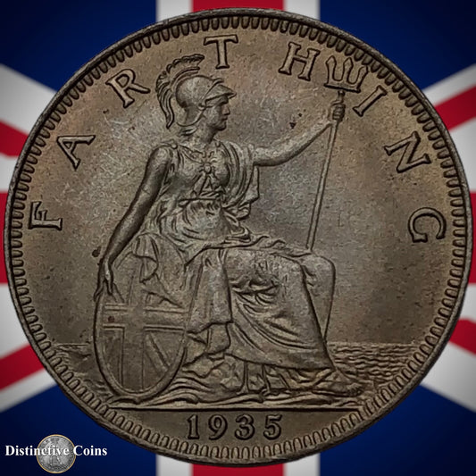 Great Britain 1935 Farthing 1/4d GB4962