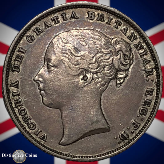 Great Britain 1857 British One Shilling GB0233