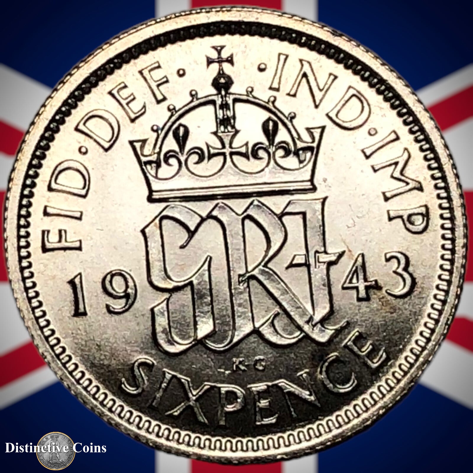 Great Britain 1943 Six Pence GB1741