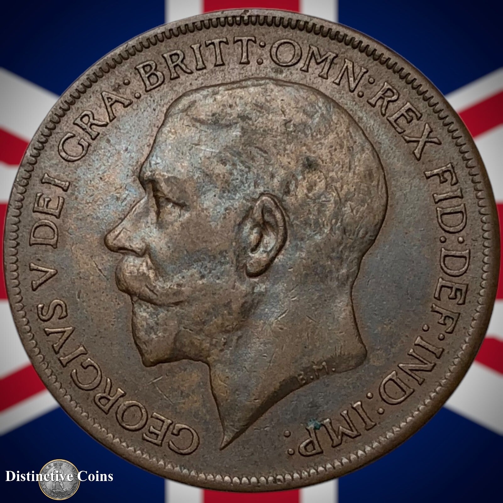 Great Britain 1921 Penny 1d GB6974