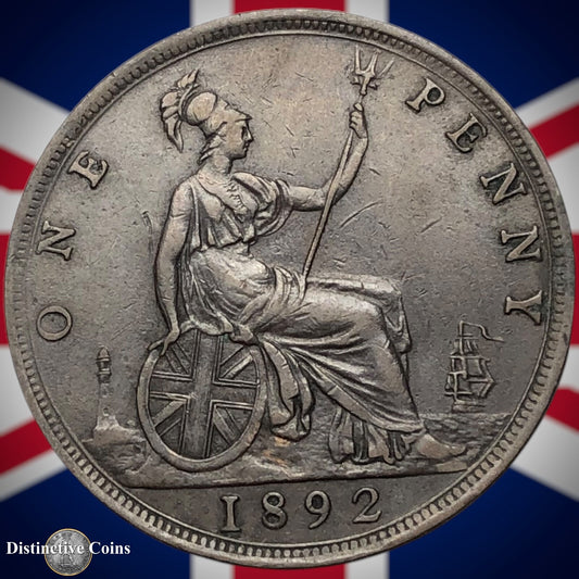 Great Britain 1892 Penny 1d GB6546