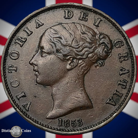 Great Britain 1853 Half Penny 1/2d GB5257