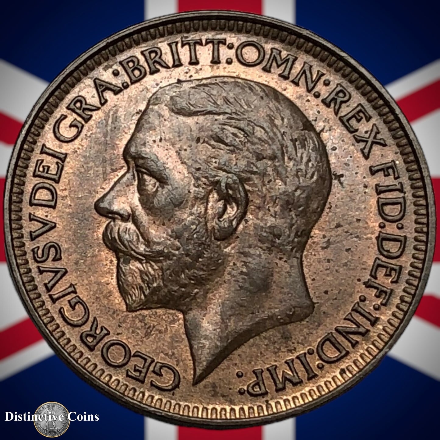 Great Britain 1927 Farthing 1/4d GB4850