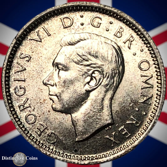 Great Britain 1945 Six Pence GB1764