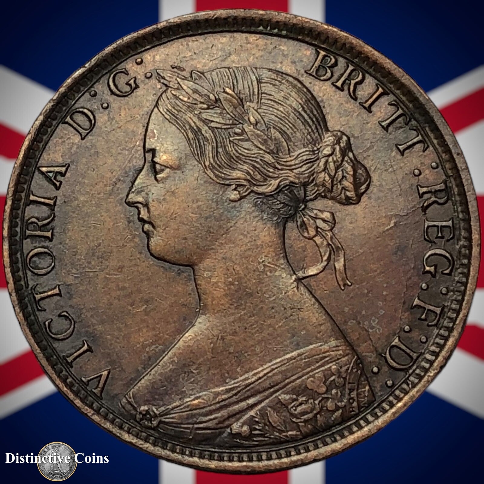 Great Britain 1862 Half Penny 1/2d GB5443