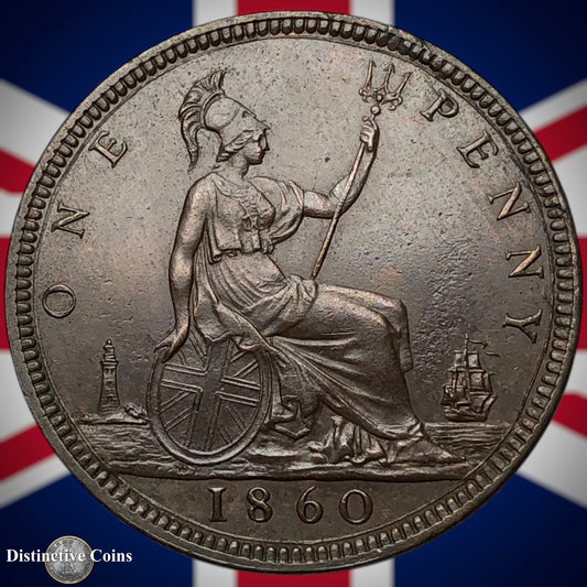 Great Britain 1860 Penny 1d GB6164