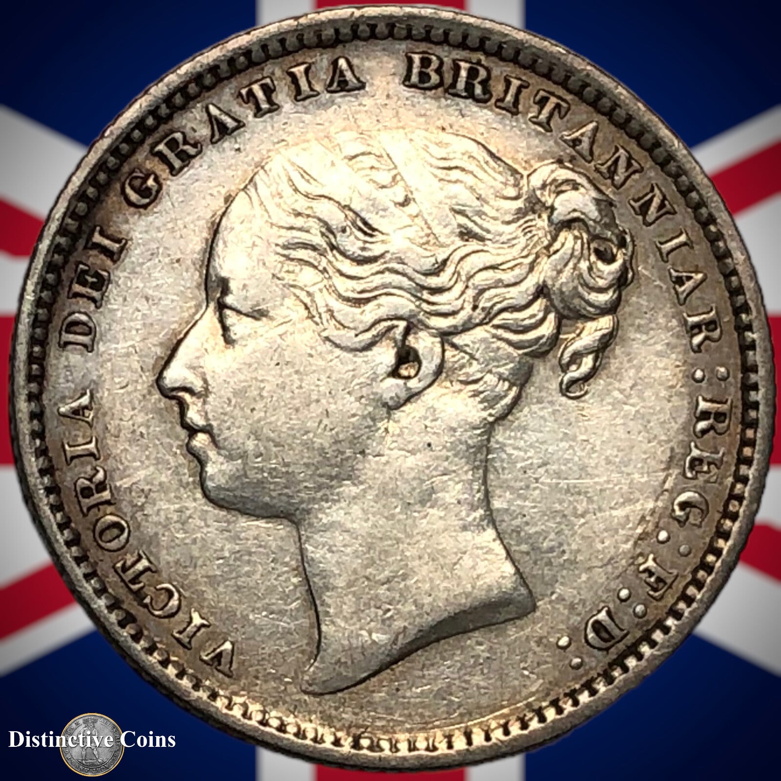 Great Britain 1885 British One Shilling GB0458