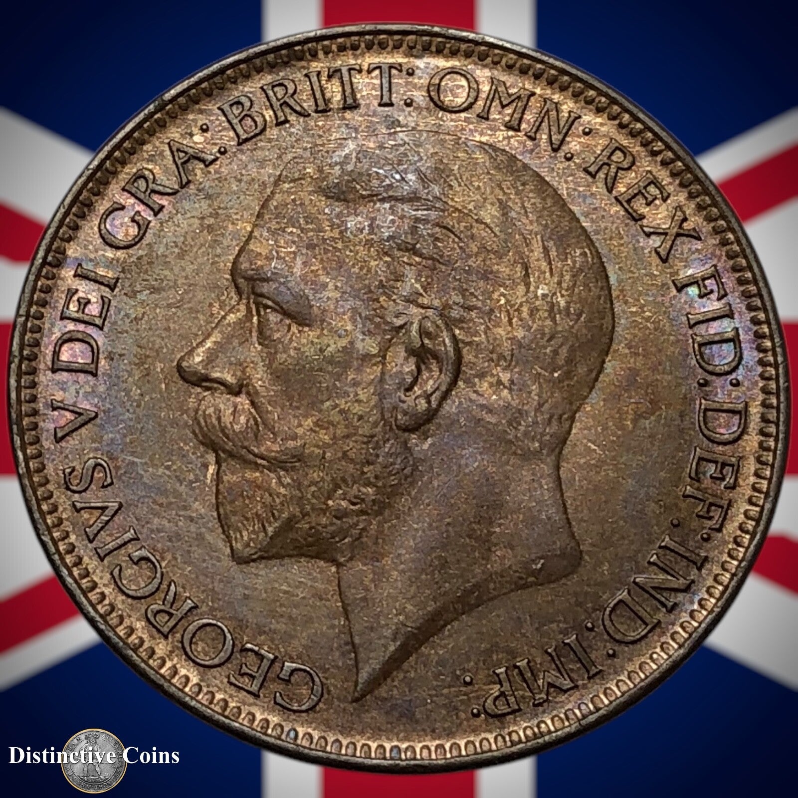 Great Britain 1927 Penny 1d GB7049