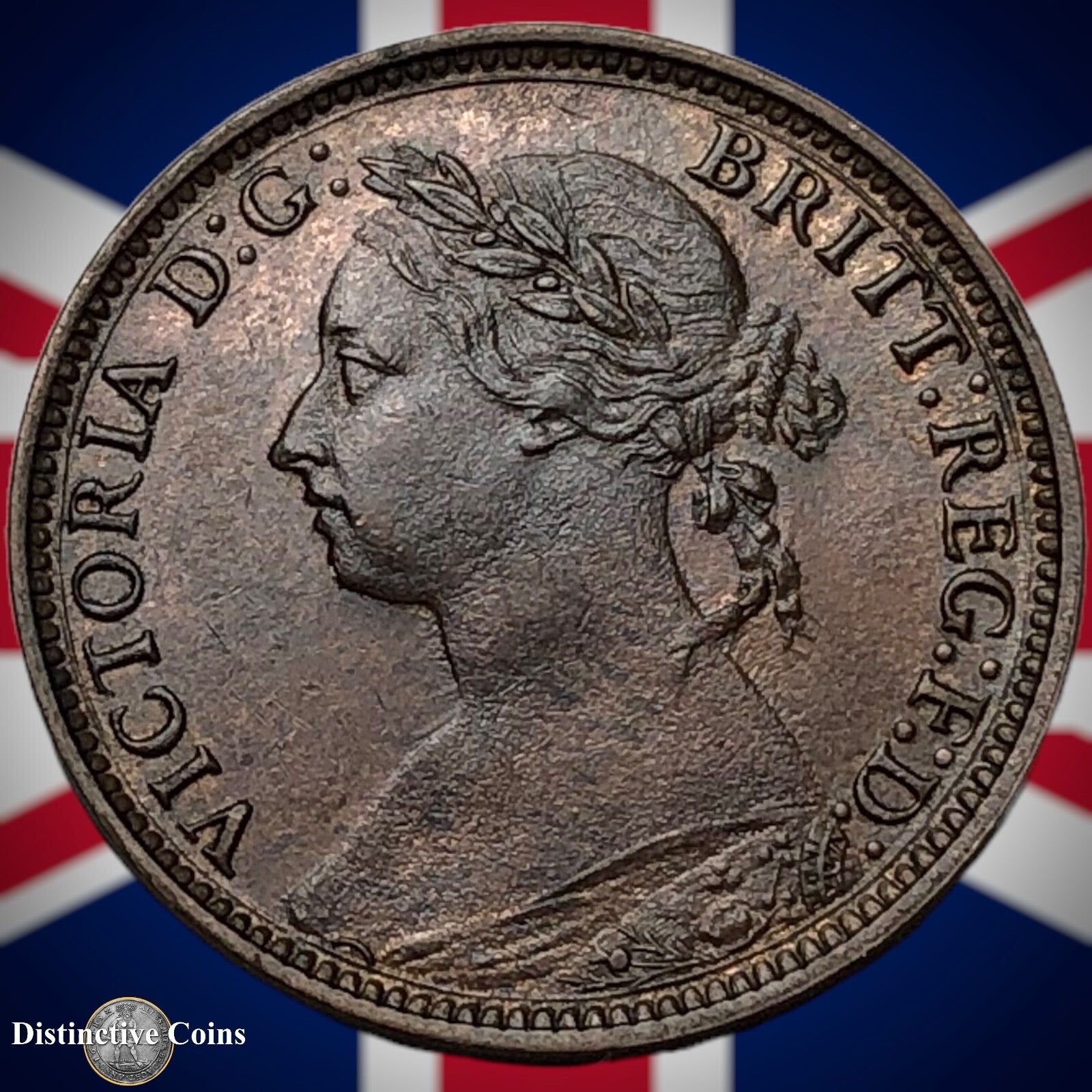 Great Britain 1881 H Farthing 1/4d GB3980