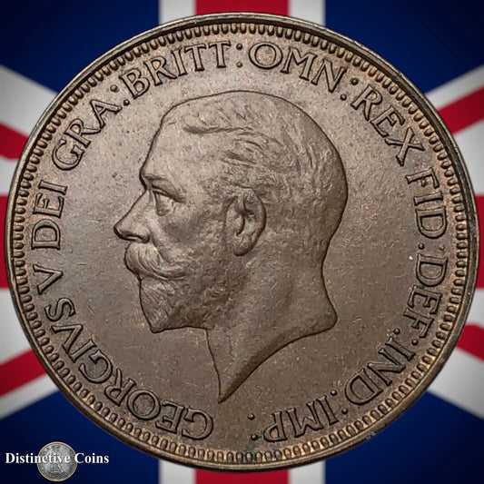 Great Britain 1929 Half Penny 1/2d GB5947