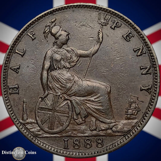 Great Britain 1888 Half Penny 1/2d GB5636