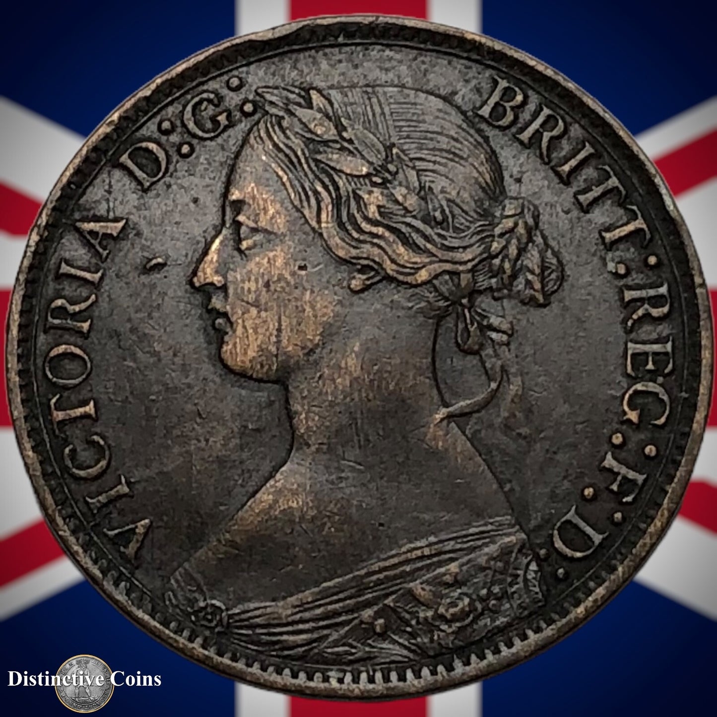 Great Britain 1873 Farthing 1/4d GB3671