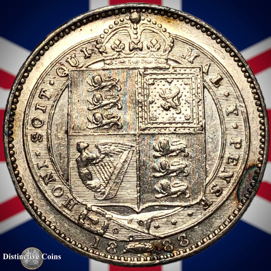 Great Britain 1888/7 British One Shilling GB0535