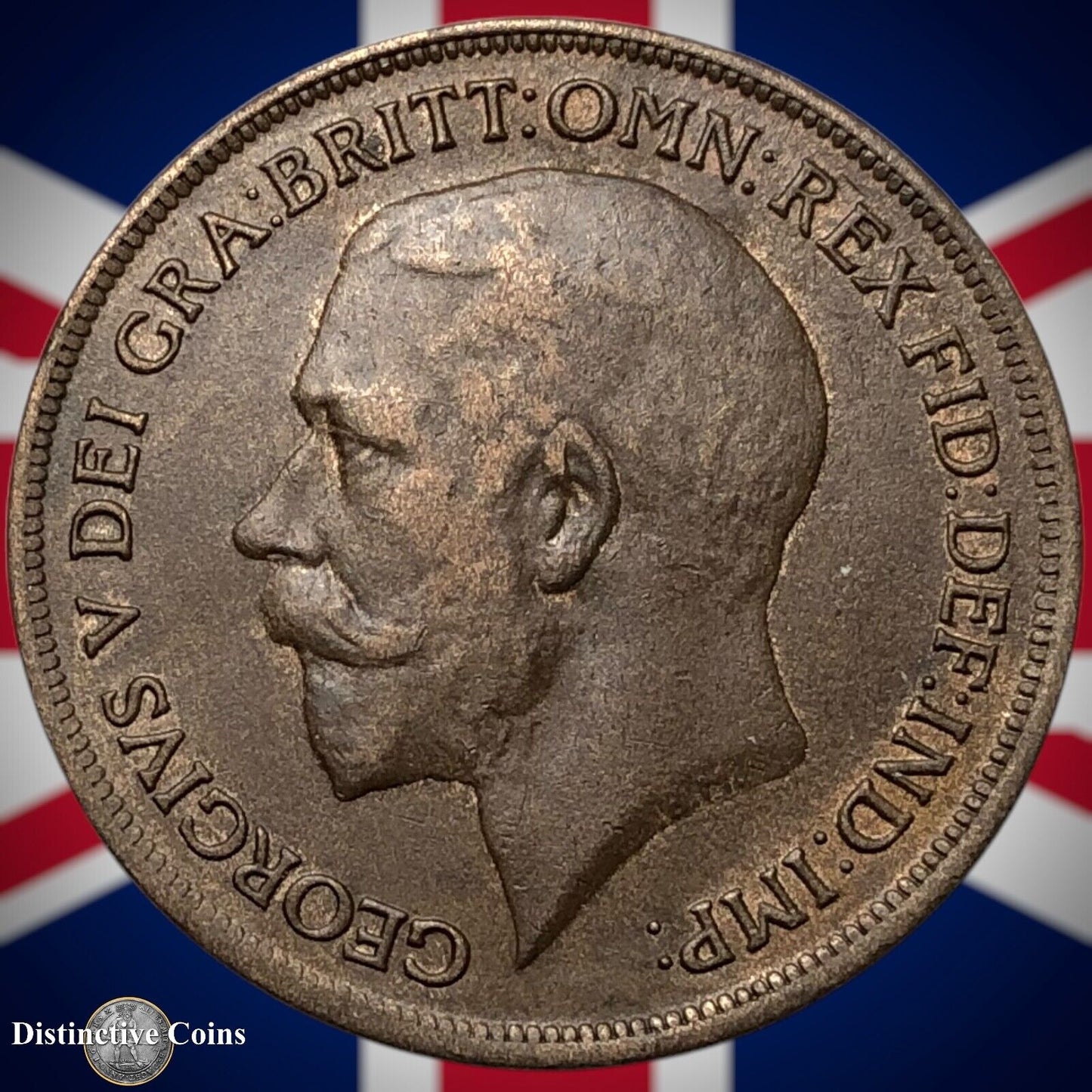 Great Britain 1919 Penny 1d GB6910