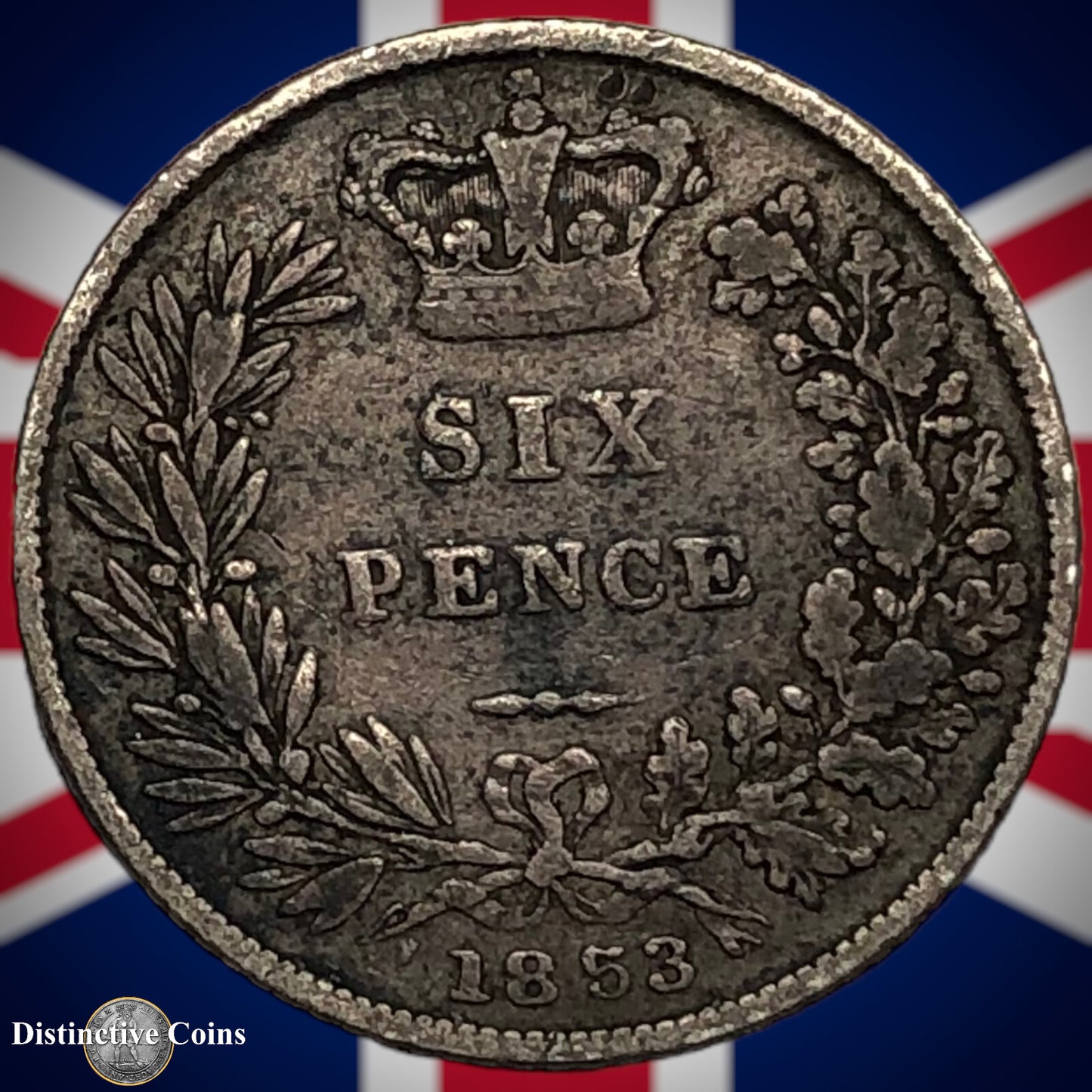 Great Britain 1853 Six Pence GB2600