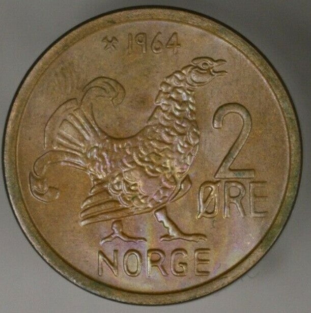 Norway 1964 8 Piece Coin Set  B266