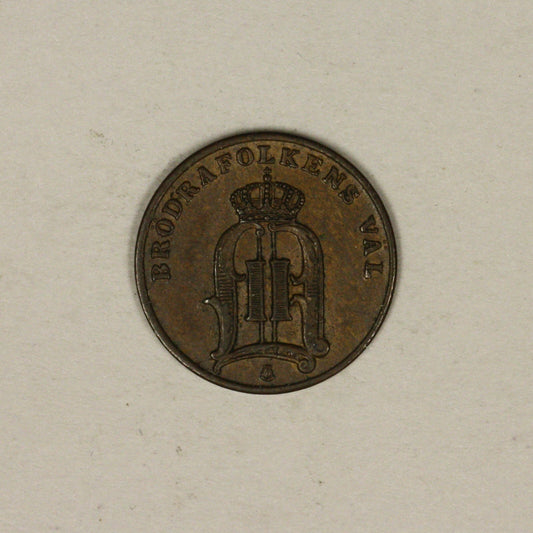 Sweden 1880 1 Ore