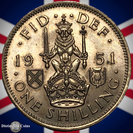 Great Britain 1951 One Shilling GB1119
