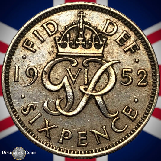 Great Britain 1952 Six Pence GB1796