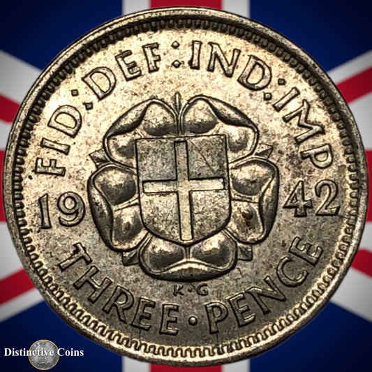 Great Britain 1942 Three Pence GB2343