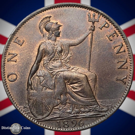 Great Britain 1896 Penny 1d GB6593