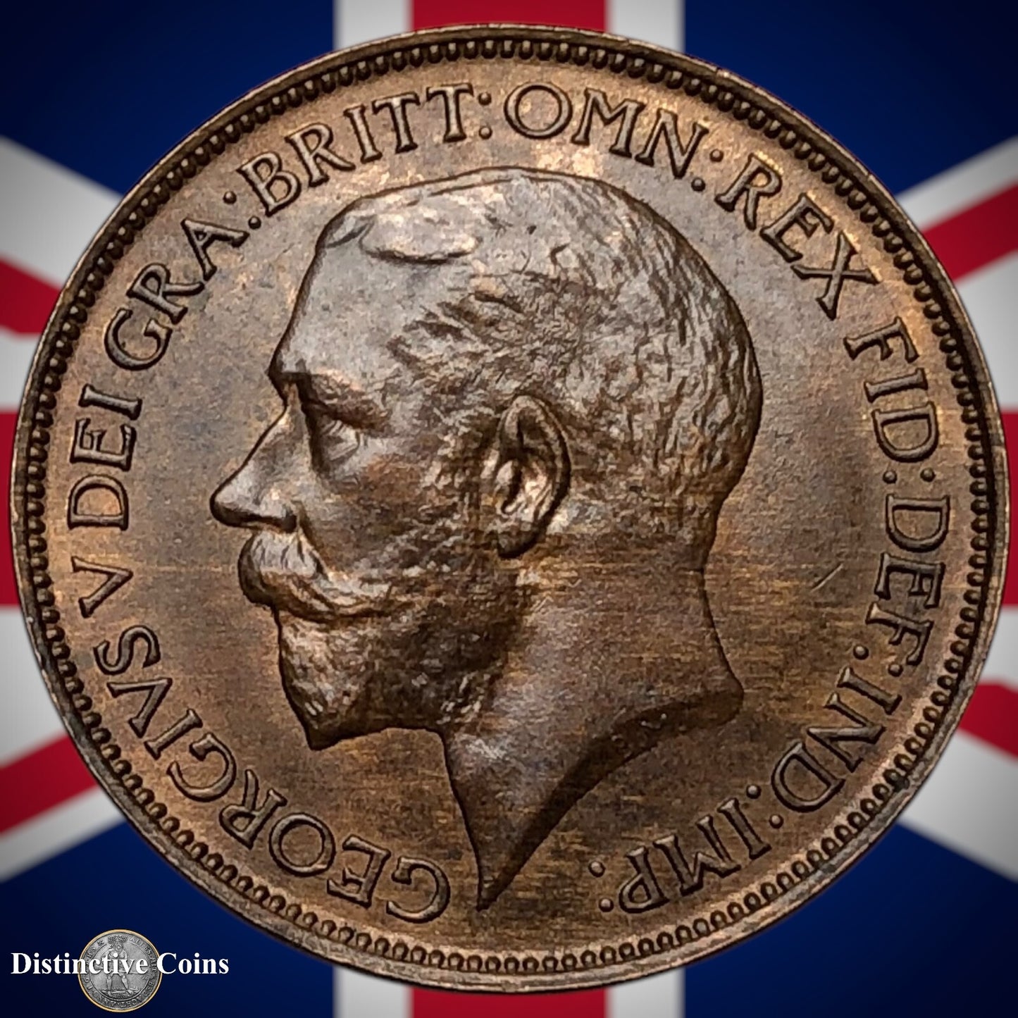 Great Britain 1921 Half Penny 1/2d GB5890