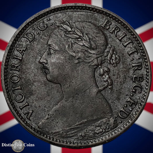 Great Britain 1884 Farthing 1/4d GB4083