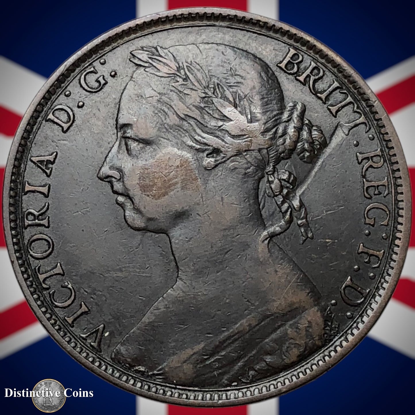 Great Britain 1890 Penny 1d GB6511