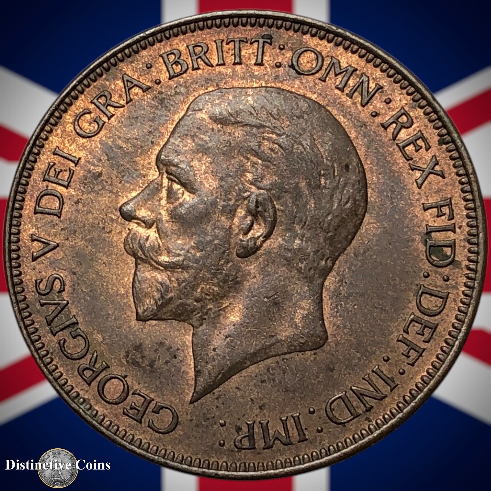 Great Britain 1929 Penny 1d GB7100