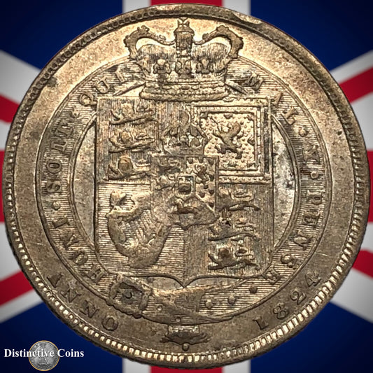 Great Britain 1824 British One Shilling GB0072