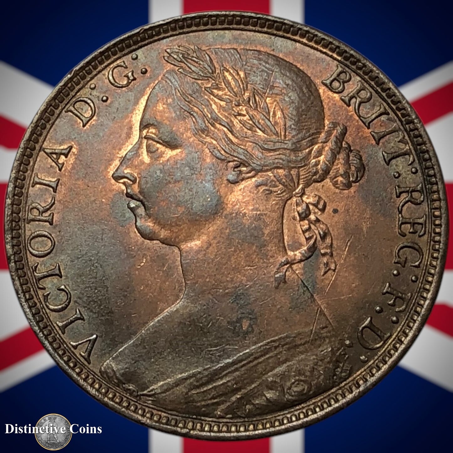 Great Britain 1891 Penny 1d GB6543