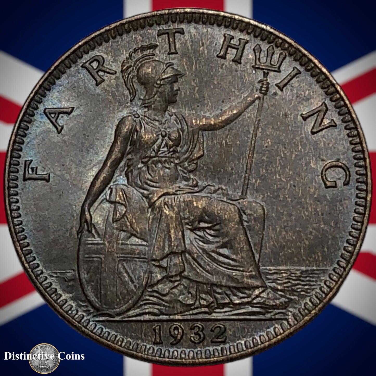 Great Britain 1932 Farthing 1/4d GB4917