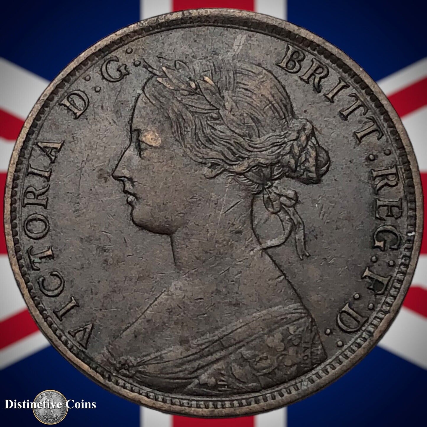 Great Britain 1862 Half Penny 1/2d GB5418