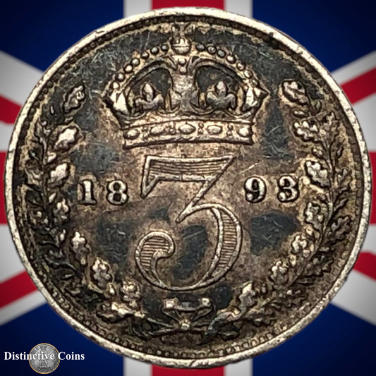 Great Britain 1893 Three Pence GB2014