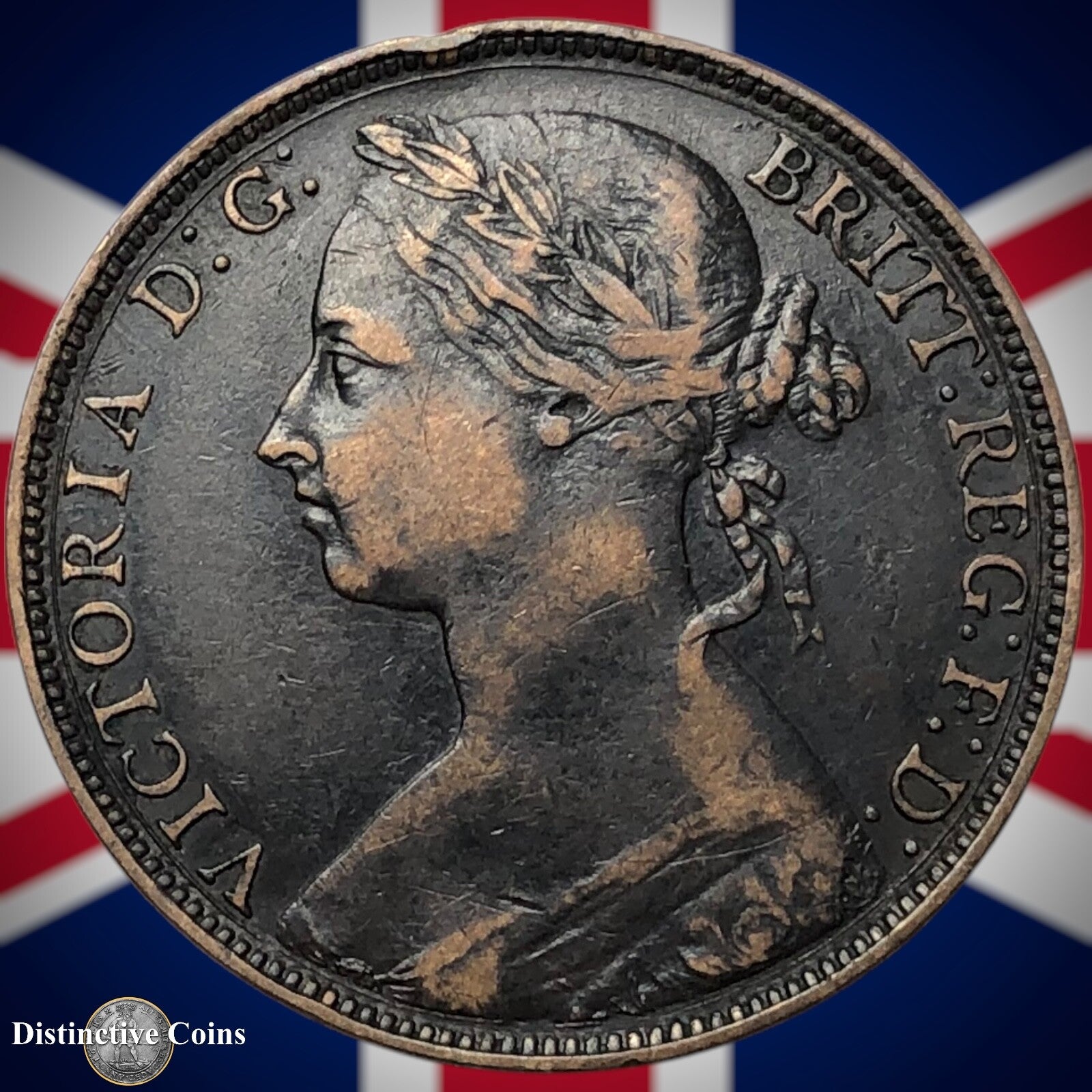 Great Britain 1882 H Penny 1d GB6438