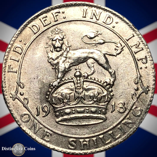 Great Britain 1913 One Shilling GB0926