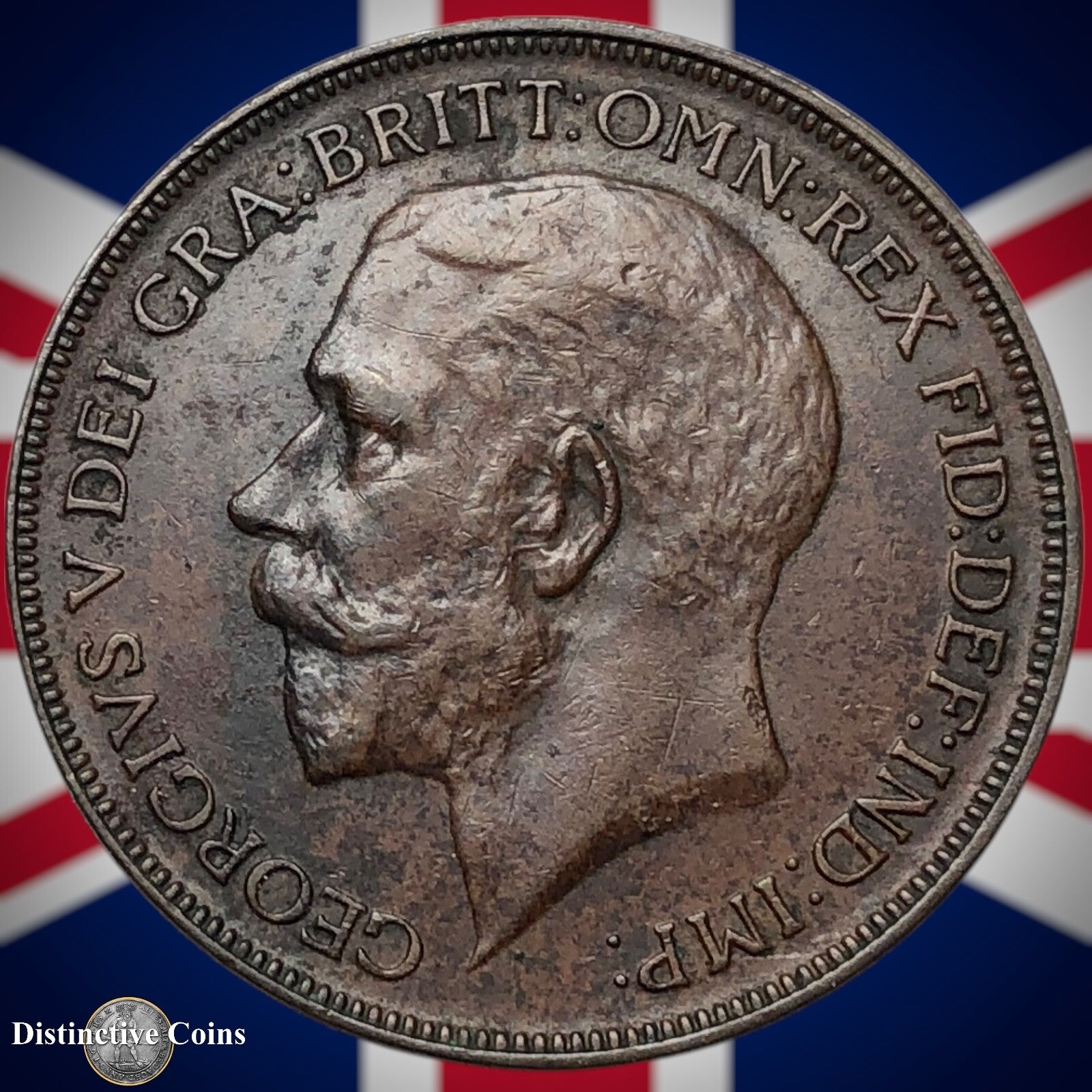 Great Britain 1926 Penny 1d GB7029