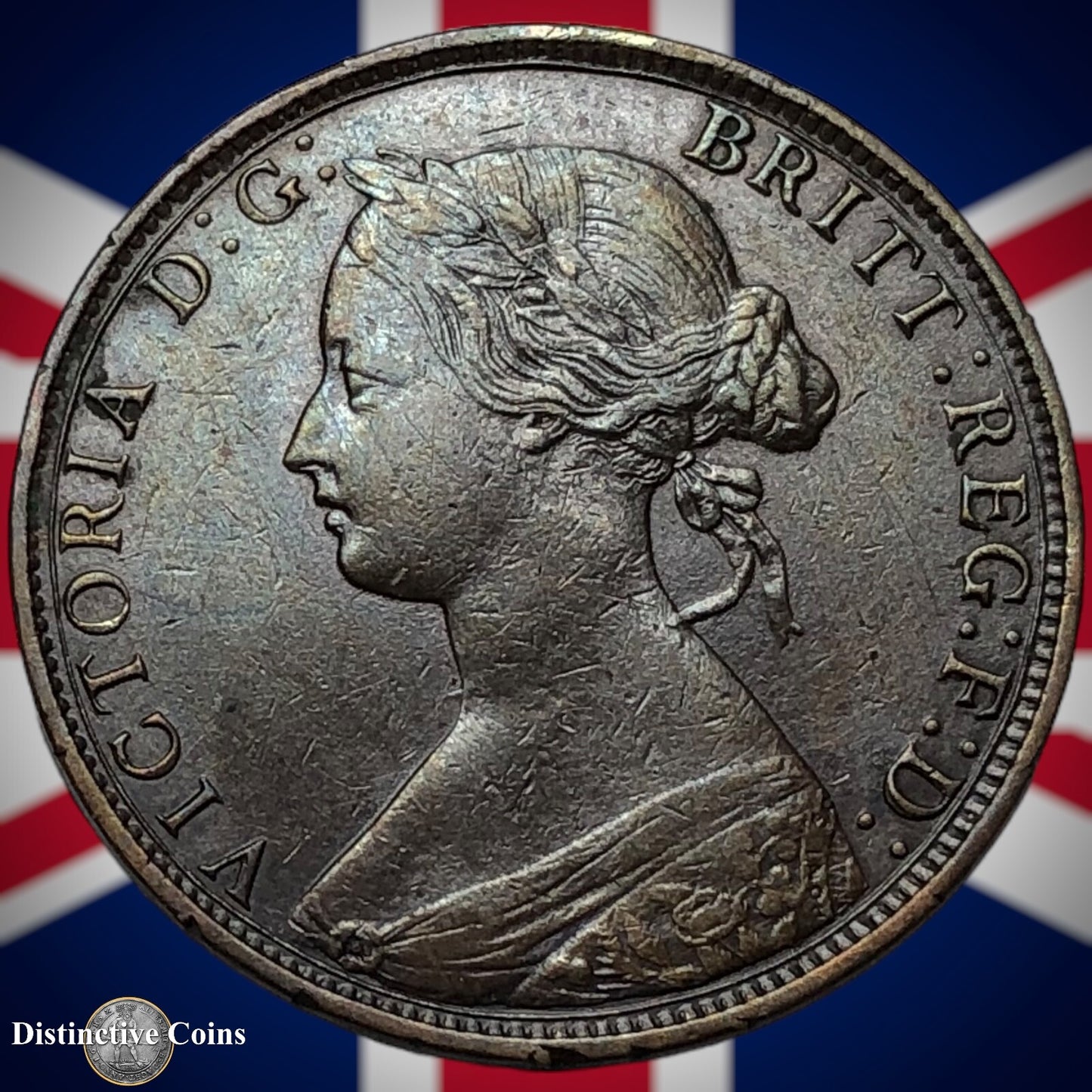 Great Britain 1862 Half Penny 1/2d GB5429