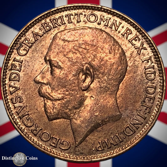 Great Britain 1923 Farthing 1/4d GB4779
