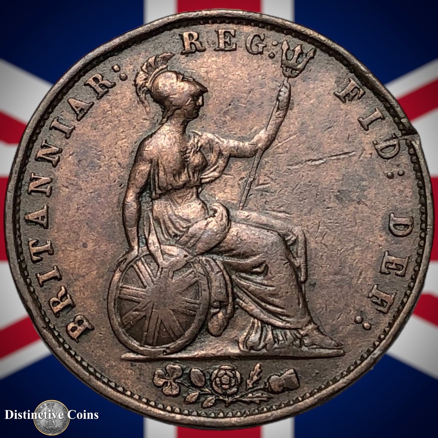 Great Britain 1853 Half Penny 1/2d GB5247