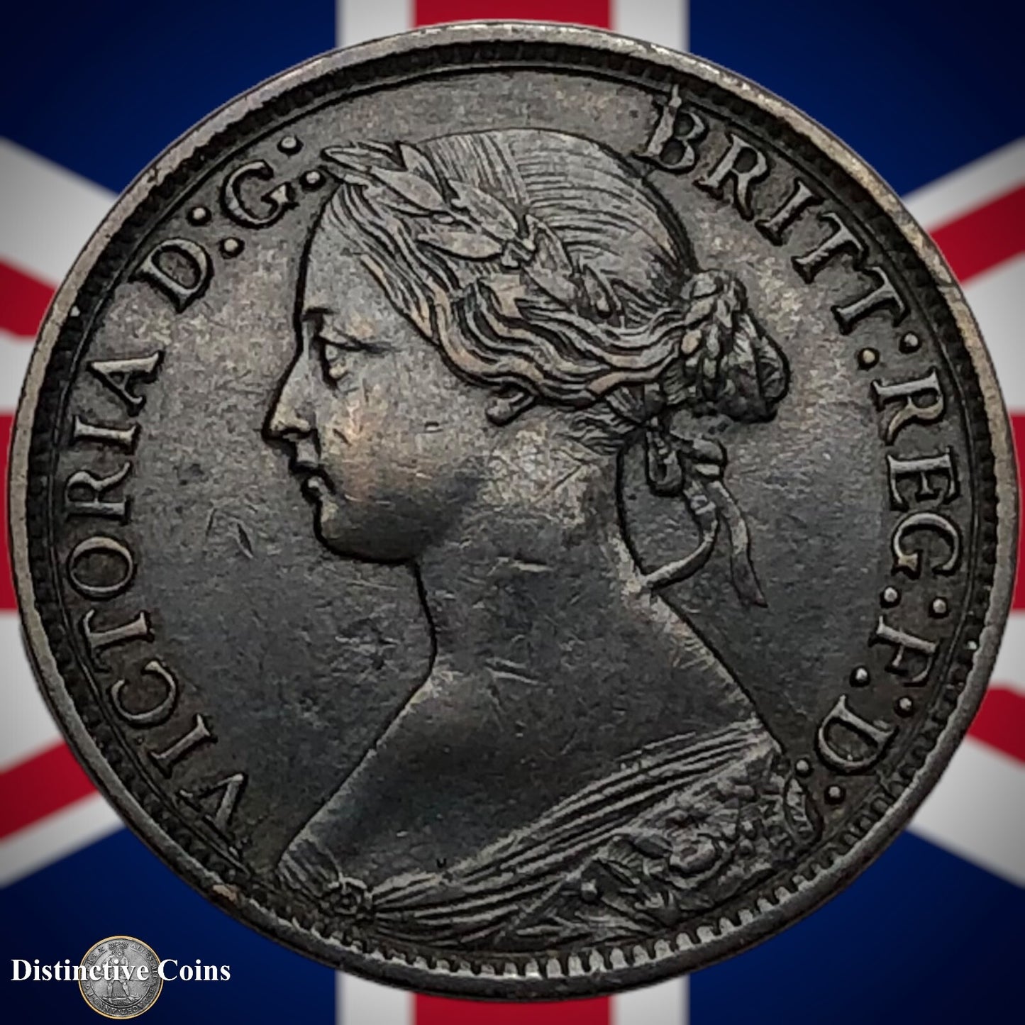 Great Britain 1869 Farthing 1/4d GB3649